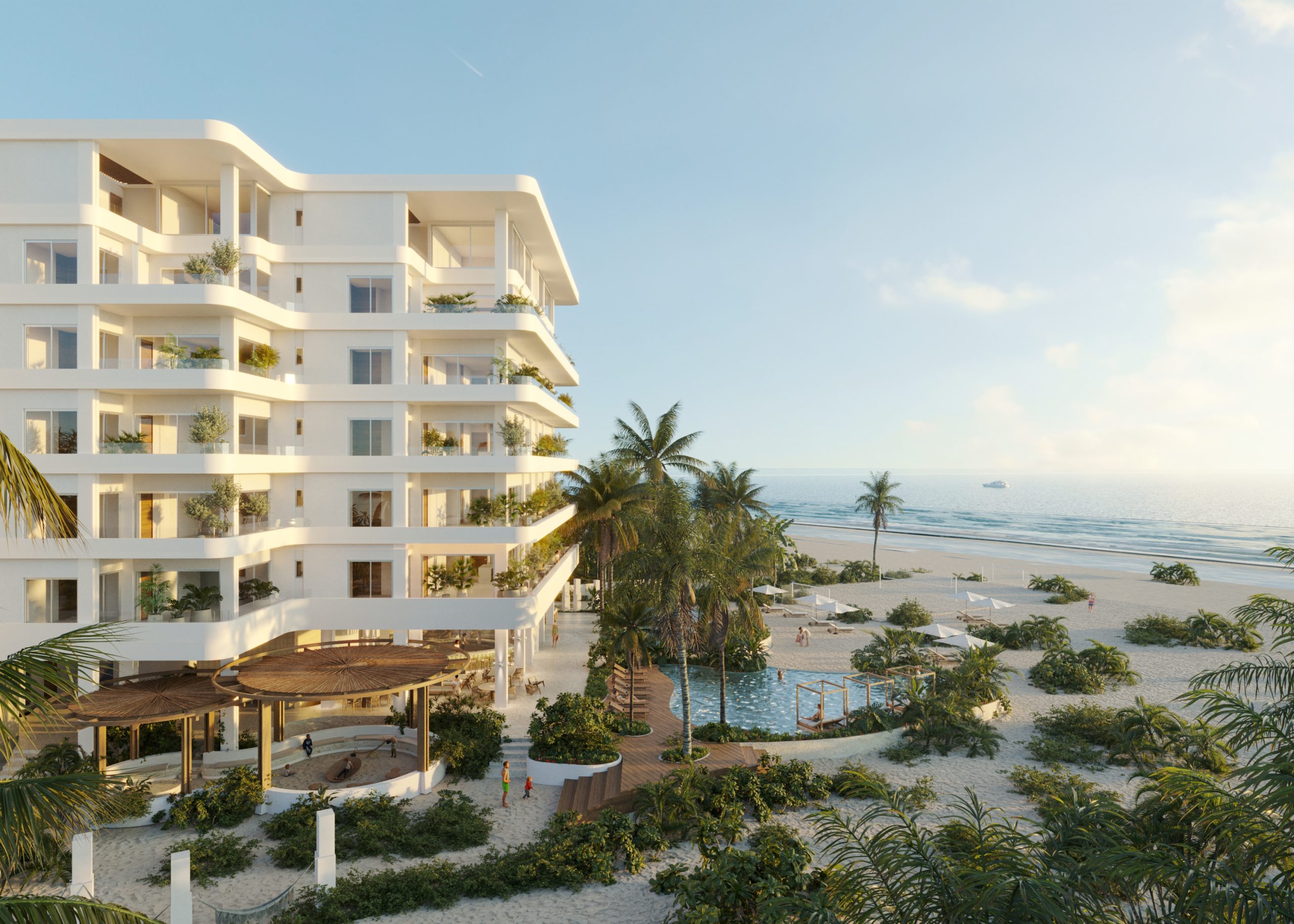 Marbello Beachfront Residences – Luxury 2, 3 &#038; 4-Bedroom Condos in San Benito, Yucatán